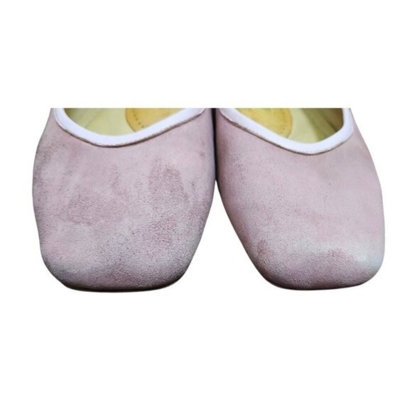 Seychelles City Streets Rose Suede Leather Ballet Flats Seychelles Size 10 - Picture 5 of 13